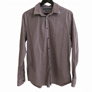 Perry Ellis checkered large shirt